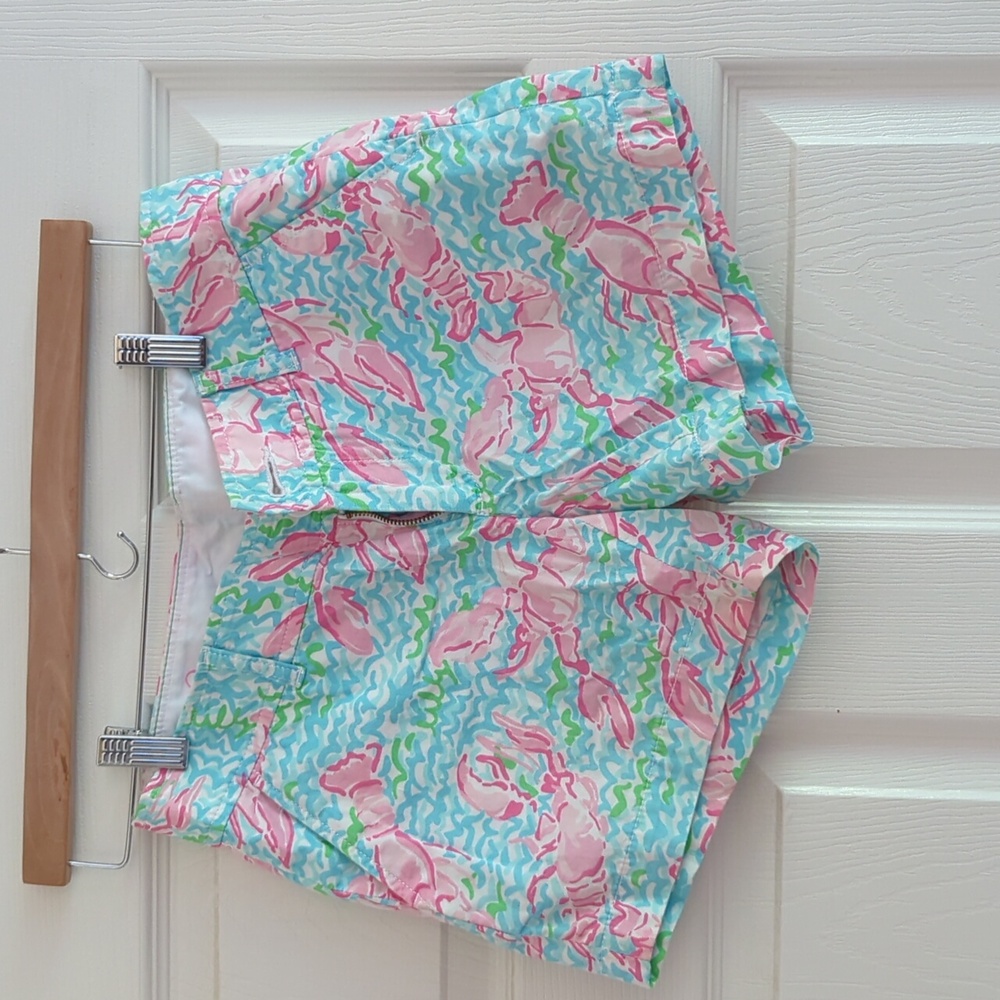 Women’s Lilly Pulitzer Callahan shorts. Lobstah Roll. size 0